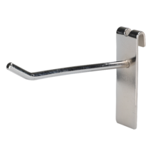 일반 진열대(휀스망)부속 일자후크 100mm 크롬, 1개