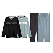 [BLACKBUCK]땀복 후드 상하세트/에슬레저룩 운동복 트레이닝복 스포츠웨어