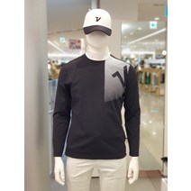 [아울렛 백화점] 볼빅 남성골프 빗살 프린트 하프터틀티셔츠 VMTSL991(1281786)