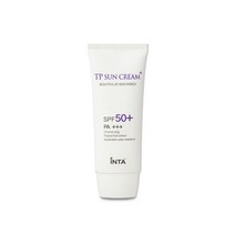 (본사)인타 티피 TP 선크림 60ml(SPF50+ PA+++)마스크팩2매증정, 1개, 60ml