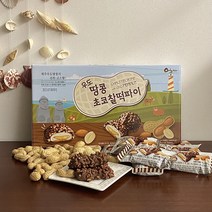 우도땅콩 초코찰떡파이, 360g, 4개