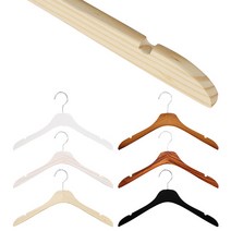 원목옷걸이 나무 베이직 셔츠상의 여자 (100개), (찌꾸), 1박스
