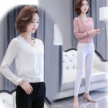 5색 금장작식 심플 엘레강스 숏블라우스 출근룩 러블리패션 대학생 여름셔츠 여친룩 데이트룩 데일리룩
