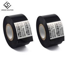 나인틴 30x100m 날짜 코드 프린팅 리본 기계 블랙 30mm 너비 DY-8 HP-241B, [06] 10PCS