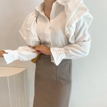 베이시코 / 스완 빅볼륨 블라우스