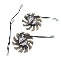 DIY 교체 FD7010H12S 75MM 쿨러 팬 아수스 MSI Radeon 사파이어 6930 7850 GTX 550 750 770 Ti HD 7870 비디오 카드 냉각, CHINA_FD7010H12S-2pcs