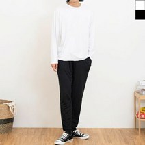 남자 홈웨어 데일리 피치 밀키티 세미팬츠 상하세트