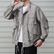 JC.MALL넘성 빅사이즈 여름 코트 바람막이 자외선차단 남자재킷 윈드자켓 등산점퍼