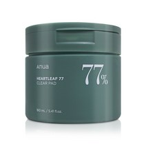 아누아 어성초 77 클리어 패드 160ml, 70매입, 2개
