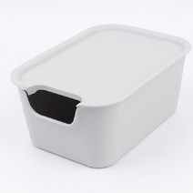 옷장 장난감 수납 보관 정리 덮개 리빙박스 신박한 다용도 공간BOX, 1개, 대-쿨그레이