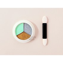 다즐링 네일/3color 홀로그램 메이드 콤보 압축 파우더/네일글리터 네일파우더 셀프네일아트 젤네일재료