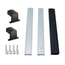 캠핑 트레일러 텐트 RV 스크린 도어 핸들 2158 2858 인치 조절 가능 범용 핏 모터 홈 캠핑카 및 여행용, black