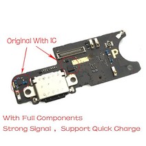 오리지널 신제품 샤오미 포코폰 F1/포코 F1 USB 충전 포트 플렉스 케이블 독 커넥터 보드 수리 부품, Original with IC