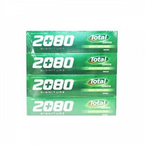 ZHU4419822080 시그니처 토탈 그린 치약 150gx4개, 1