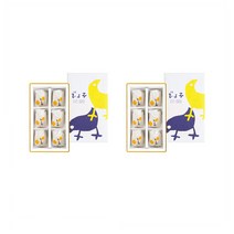 Hiyoko Manju 히요코만쥬 병아리 만쥬 6개입 2팩, 2개