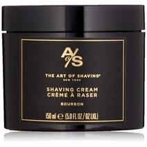 The Art of Shaving Bourbon 남성 면도 크림 150ml, 1팩