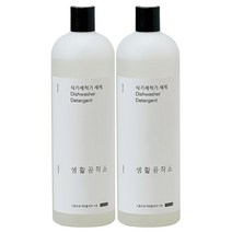 생활공작소 식기세척기세제 1L x 2, 생활공작소 식기세척기세제 1L 2
