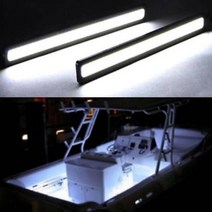 보트장비 고무보트 바나나보트 대형튜브보트 마린 데크 인테리어 조명에 대 한 2x17m 방수 밝은 파란색 D, 01 White