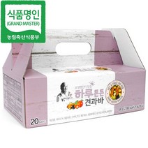 두레촌 명인조청 하루든든견과바 25gx20개입, 25g, 20개