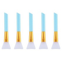 위생 실리콘 팩 브러쉬 5개, 스카이5개