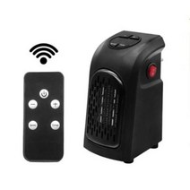 가정용 전기온풍기 팬히터 Donirt-220V Alloet 400W 전기 히터 미니 팬 데스크탑 벽 스토브 라디에이터 기계 겨울용, 02 balck with control_03 UK