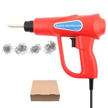PVC 수리 용접 기계 50W 70W 핫 스테이플러 플라스틱 용접기 차고 도구 스테이플 자동차 범퍼, [01] US Plug 110V, [01] 800개 staples