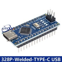 Arduino CH340 USB 드라이버 16Mhz ATMEGA328P 용 부트 로더 호환 나노 컨트롤러가있는 Mini / Type-C Micr, [07] TYPE-C B Soldered