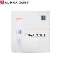 알파 전문가용 브러쉬마카 24색