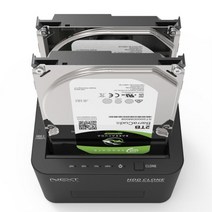 SATA 외장 SSD HDD 하드 도킹스테이션 2베이 카피 독