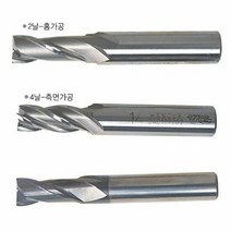 일반엔드밀 와이지원 Ticn코팅 앤드밀 4F 4.0mm 12, 단품