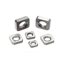 20-50pcs DIN562 얇은 너트 M3 M4 M5 M6 M8 스테인레스 스틸 사각 너트, m8 20개