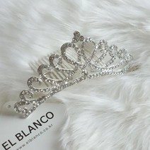 엘블랑꼬 셀프웨딩 티아라 큐빅 왕관 11종 기획전, 왈라스