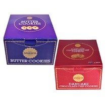 댄케이크 쿠키 싱글서브 ( 버터 초코 / 36입 ), 01버터쿠키싱글서브(36입 648g)