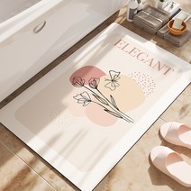 퍼플리빙 빨아쓰는 규조토 발매트 엘레강트, 나비베이지