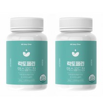 올데이원 락토페린 맥스 골드정 3000mg 60정, 120정 2통, 2개