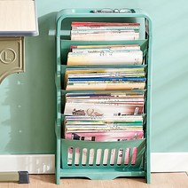 LSP417390사이드 책상 책꽂이 책진열대 잡지거치대 미니책꽂이, 사이드책꽂이_그레이