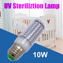 E14 E27 UV Desinfection 램프 220V 110V E12 LED 살균기 B22 UVC 살균 전구 GU10 자외선 102LED 222009, 10W 110V_102Leds | E12, 01 10W 110V_01 102Leds_03 E12