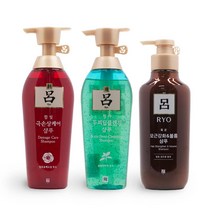 려 함빛 청아 흑운 샴푸 400ml x 3개 함빛모 청아모 흑운모, 함빛 샴푸 3개