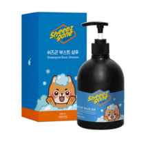 쉬즈곤 반려동물 부스트 샴푸 애플블라썸향, 500ml, 4개