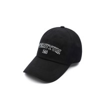 HW-BC096 : Washed VERUTUM 25 Ball CapㅣBlack