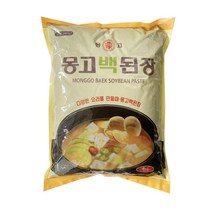 상세설명참조 몽고 백된장 4kg 몽고식품, 단품, 단품