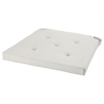 이케아 JUSTINA 의자패드 방석 내추럴 35/42X40 CM 10174995