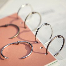 오토데코 금속 카드링 문서 연결 고리링(1개 가격입니다.), 45mm