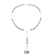 십자가 목걸이 십자목걸이 명품십자가 뜨거운 판매 간단한 긴 술 크로스 펜던트 목걸이 수제 스웨터 묵주