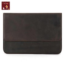 가죽 필통 만년필 레더 펜 출장 빈티지 파우치 가방 소품 정리 보관, 커피색