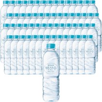 백산수 500mL 60개 생수 워터 대량 물, 단품, 단품