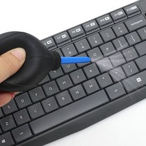에어블로워 소형전자 장비 청소용품 틈새 먼지제거, 에어블로워블랙, 1개