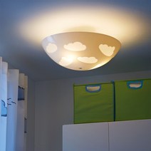 IKEA 이케아 SKOJIG 어린이방 조명 천장등 화이트 302.862.18