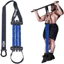 가정용 문틀 철봉 턱걸이 운동기구 풀업바 문 벽 수평 막대 풀업 밴드 턱 위로 189, 파란색, 씨엔