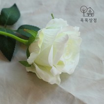 실크플라워 장미 화이트로즈 백장미 인테리어조화
